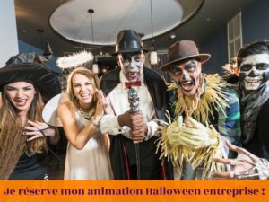 animation halloween entreprise les féetardes déguisements