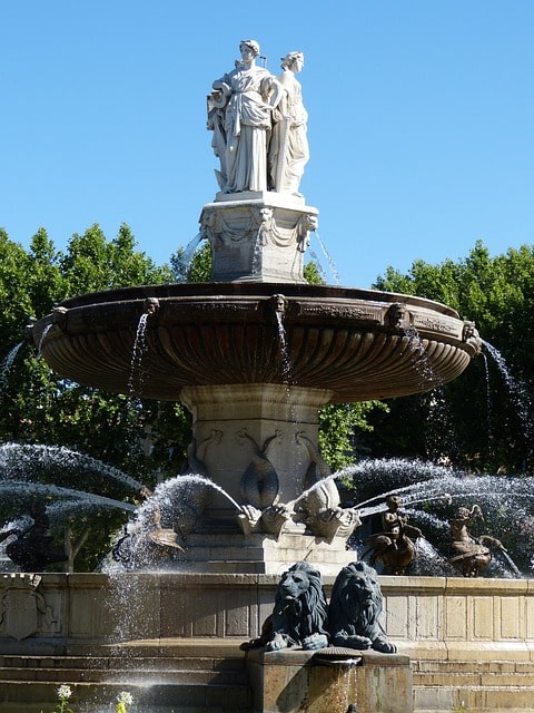fontaine aix en provence